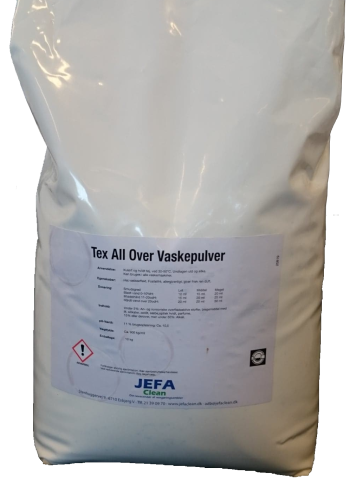 Tex All Over Vaskepulver u/p 10 kg